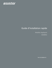 ASUSTOR AS5004U Guide D'installation Rapide