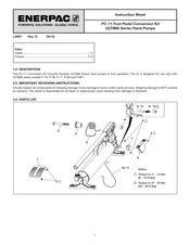 Enerpac PC-11 Manuel D'instructions