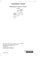 Kohler K-16232 Guide D'installation