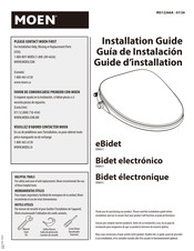 Moen EB800-E Guide D'installation