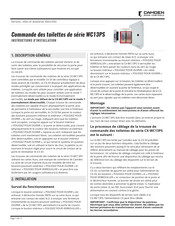 CAMDEN WC13PS Serie Instructions D'utilisation