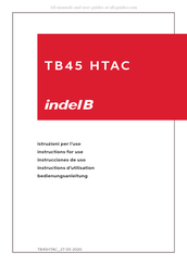 Indel B TB45 Instructions D'utilisation