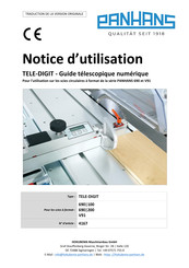 PANHANS 690/200 Notice D'utilisation