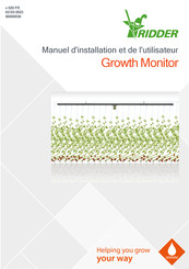 Ridder Growth Monitor Manuel D'installation Et De L'utilisateur