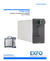EXFO FTB-5700 Guide D'utilisation