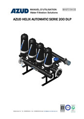AZUD HELIX AUTOMATIC 200 DLP Serie Manuel D'utilisation