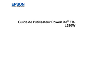Epson PowerLite EBL520W Guide De L'utilisateur
