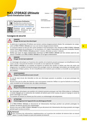 SolarMax MAX.STORAGE Ultimate Guide D'installation Rapide