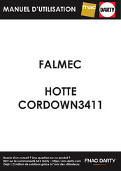 Falmec CORDOWN3411 Mode D'emploi