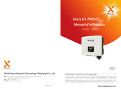 Solax Power X3-PRO G2 Serie Manuel D'utilisation