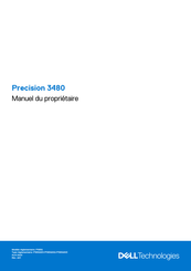 Dell Precision 3480 Manuel Du Propriétaire
