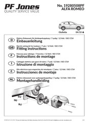 PF Jones 19280508PF Instructions De Montage