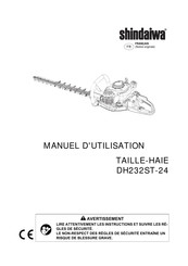 Shindaiwa DH232ST-24 Manuel D'utilisation