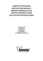 Bimar PA98 Serie Notice D'instructions