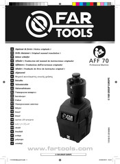 Far Tools AFF 70 Notice Originale