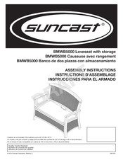 Suncast BMWB5000 Instructions D'assemblage