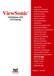ViewSonic VG2436wm-LED Guide De L'utilisateur