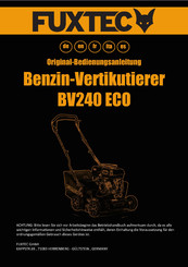 Fuxtec BV240 ECO Manuel D'instructions