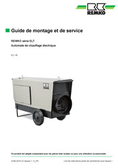 REMKO ELT 40 Guide De Montage Et De Service