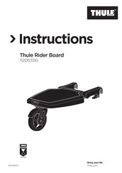 Thule 11200350 Instructions