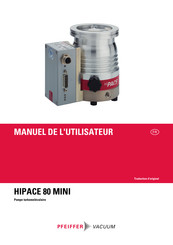 Pfeiffer Vacuum HIPACE 30 Manuel De L'utilisateur