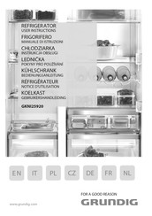 Grundig GKNI25920 Notice D'utilisation