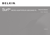 Belkin Surf+ F7D2102 Manuel De L'utilisateur