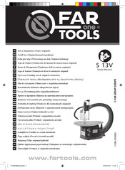 Far Tools S 13V Notice Originale