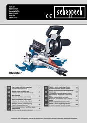 Scheppach HM90MP Traduction Des Instructions D'origine