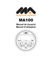 Marine Audio MA100 Manuel D'utilisation