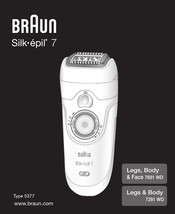 Braun Legs, Body & Face 7681 WD Mode D'emploi