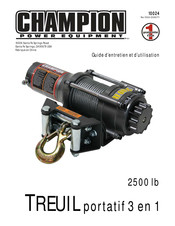 Champion Power Equipment 10024 Guide D'entretien Et D'utilisation