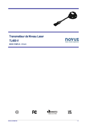 Novus TL400-V Mode D'emploi