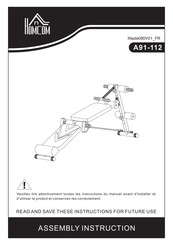 Homcom A91-112 Instructions De Montage