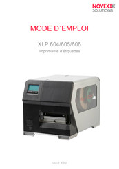 Novexx Solutions XLP 604 Mode D'emploi