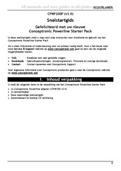 Conceptronic CPNP200P Guide De Démarrage Rapide