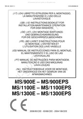 Lotus MS/1100E Livret D'instructions
