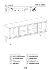 Woodman Lidia 40923 Instructions De Montage