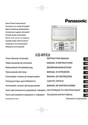 Panasonic CZ-RTC2 Manuel D'instructions