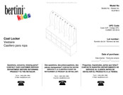 Bertini kids DL8798-4 Instructions De Montage