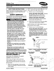 Invacare 6007 Instructions De Montage, D'installation Et D'utilisation