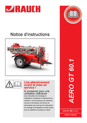 Rauch AERO GT 60.1 Notice D'instructions