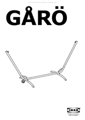 IKEA GARO Serie Mode D'emploi