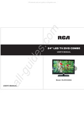 RCA RLEDV2490A Mode D'emploi