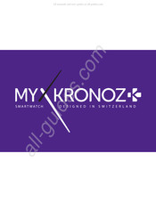 MyKronoz ZeRound 2 Mode D'emploi