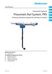 Nederman Pneumatic Rail System Manuel De L'utilisateur