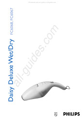 Philips Daisy Deluxe Wet/Dry FC6068 Mode D'emploi