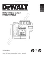 DeWalt DW0822LG Mode D'emploi