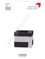 Kyocera ECOSYS P3050dn Guide Rapide