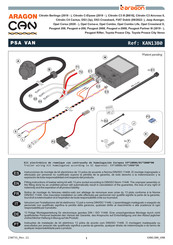 Aragon KAN13B0 Instructions De Montage